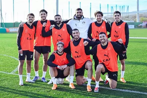 وسط أجواء مبهجة.. منتخب مصر يبدأ استعداداته لمواجهة بنين في أمم أفريقيا 